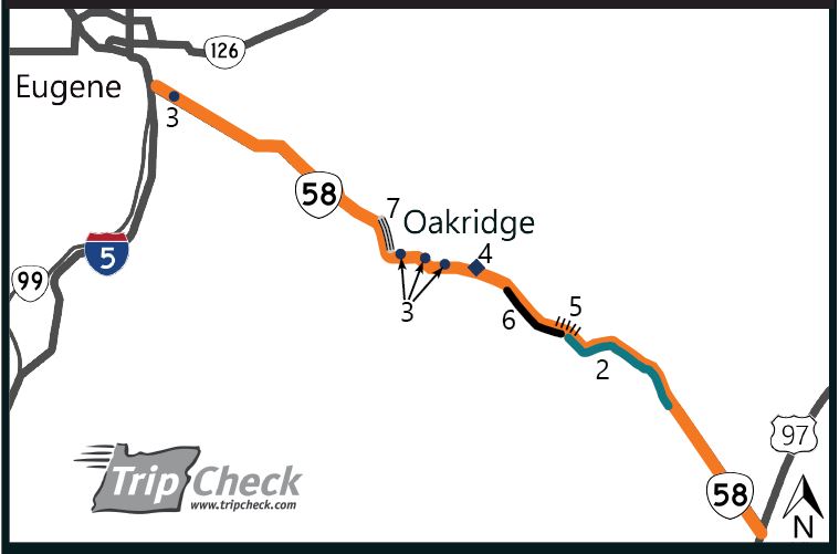 Oregon Department Of Transportation Project Details Projects   OR58 CorridorMap.JPG